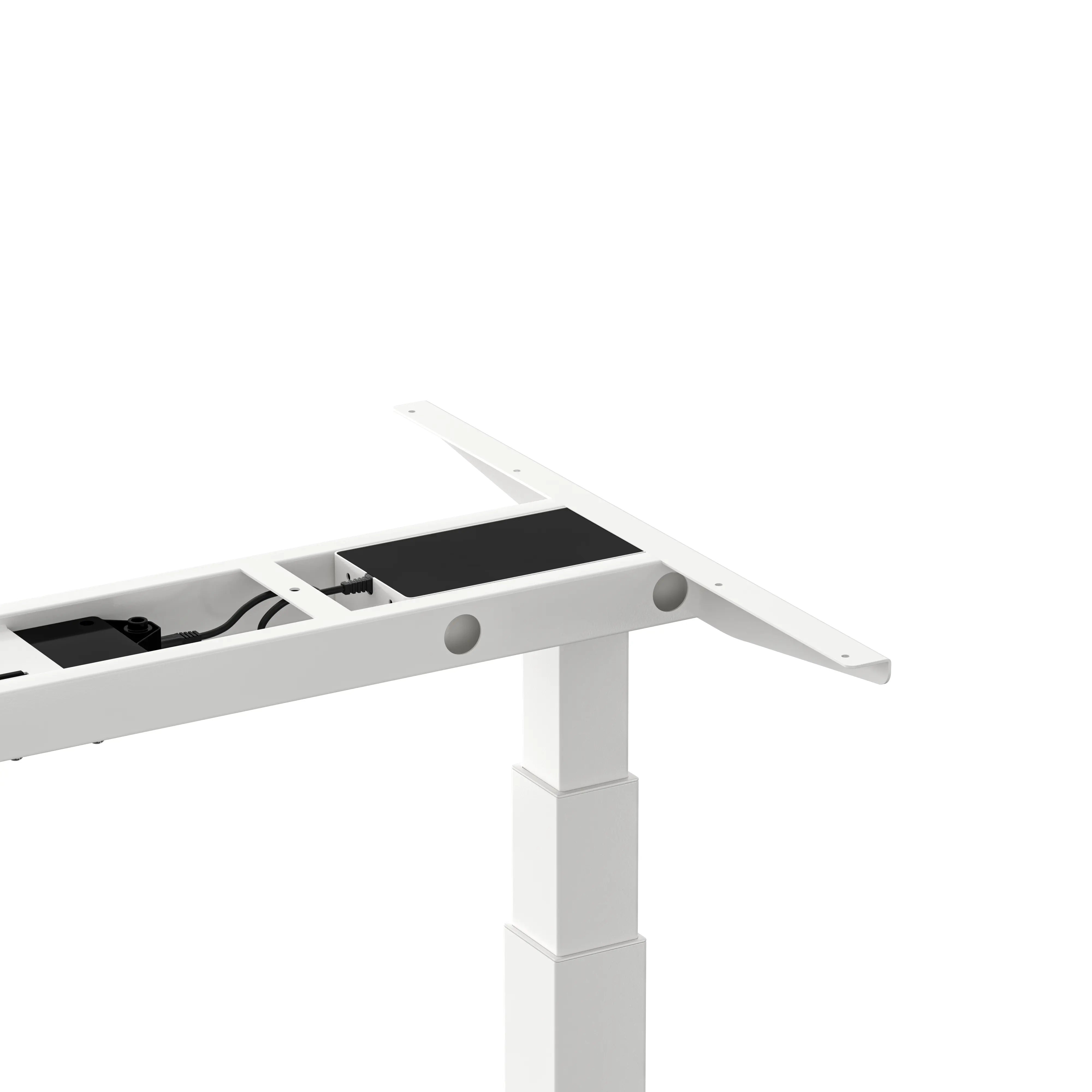 Upwood Pro Dual Motor Desk Frame - White Upwood Desks