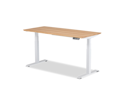 Upwood Pro Standing Desk - White Oak Hardwood