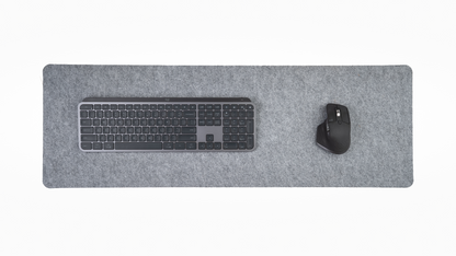 Felt/Cork Desk Pad Large Grey